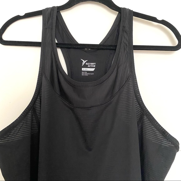 Old Navy Black Active Tank - XXL - Picture 2 of 4